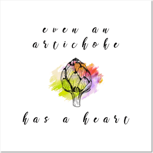 artichoke heart Posters and Art